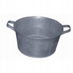 Kovotvar 40 cm átmérőjű kanál, fém fülek, Zn (254086)