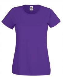 Fruit of the Loom Női póló Original T New Purple méret Xs