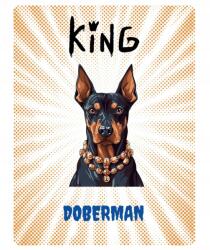 Bertoni King Doberman Tábla 20x28 cm (5905342648147)