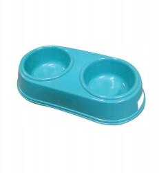 MAT Kutyatál dupla 26, 5x12, 5cm Ph színkeverék (FS)