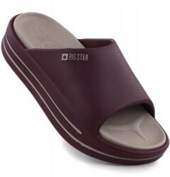 Big Star Női strand papucs bordó Big Star SS274425 39 (SS274425)