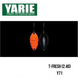 Yarie T-Fresh lengővillogó #708 Y71 (2.4g) (4511135994042)