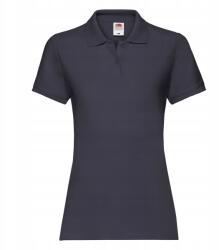 Fruit of the Loom Premium Polo Deep Navy női póló méret M