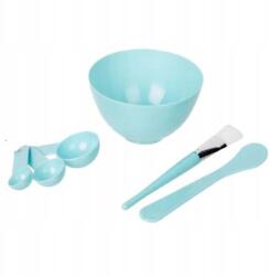  Diy arcmaszk készítő szett: Tál, ecset, 4 részes (3012049)