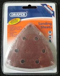 Draper Csiszolópapír ovális 12 db (17141)