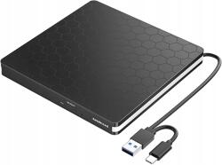 Amicool Külső DVD Meghajtó Odd&hdd BT686 Usb/ Usb-c Amicool (B07QG9JN79)
