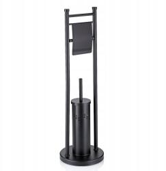 Kela Wc szett Swing, fekete 22x77, 5 cm (KL-18977)