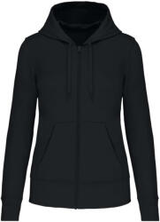 Kariban KA4031 NŐI KÖRNYEZETBARÁT KAPUCNIS CIPZÁRAS PULÓVER (ka4031bl-s)