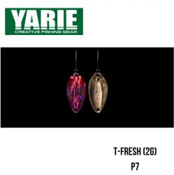Yarie T-Fresh lengővillogó #708 P7 (2g) (4511135225948)