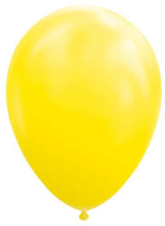 Flippy Set 12 Baloane, Flippy, din Latex Standard, 30 cm, Galben (teo-161999)