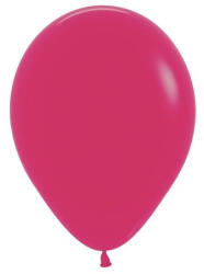 Flippy Set 12 Baloane, Flippy, din Latex Standard, 30 cm, Roz Zmeura (teo-161989)