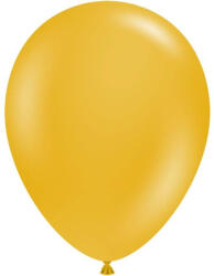 Flippy Set 12 Baloane, Flippy, din Latex Standard, 13 cm, Galben Mustar (teo-162041)