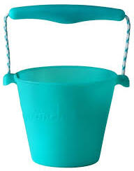Scrunch Törölhető Szilikon Vödör, Türkiz (5060240380572)