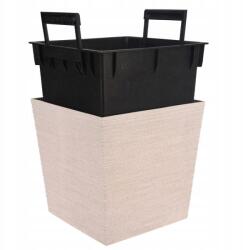 ProGarden Virágcserép csomagoló négyzet 24 cm fehér (KO-Y89300410)