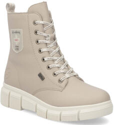 Rieker Vízálló női bakancs bézs Rieker 39-es (X3410-20)