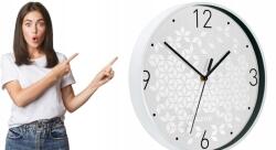 Esselte Leitz Wow falióra, 29cm, fehér, csendes kvarc szerkezet (90150001)