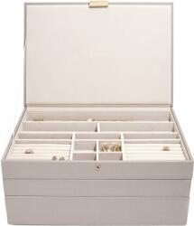 Stackers Casetă pentru bijuterii Stackers triplă supersize taupe (73793)