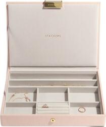 Stackers Casetă pentru bijuterii Stackers classic roz-roz pudrat spre bej cu capac mic (74700)
