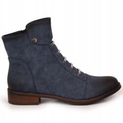 Jezzi Női cipzáras bakancs kék Jezzi 36 (ASA62-16)