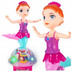 Stator Hableány baba Hercegnő táncol Énekel Led Világít Lovagol És ELhalad az akadályok mellett (Z2084)