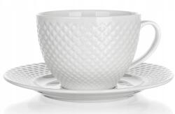 BANQUET csésze csészealj 220ml Diamond kerámia (8591022594971)