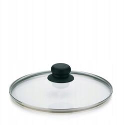 Kela Fedél Callisto 24cm, üveg, bakelit fogantyúval (KE-10872)
