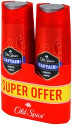 Old Spice Captain tusfürdő és sampon, férfiaknak, 2x400 ml (8001841671567)