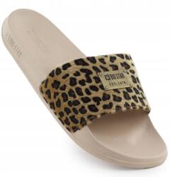 Big Star Női leopárdmintás strand papucs, bézs SS274715 41 (SS274715)