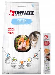 ONTARIO Macska Csirke Csirke Csirke Táp Lazac 2 kg (213)
