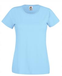 Fruit of the Loom Női póló Original T New Sky Blue méret L