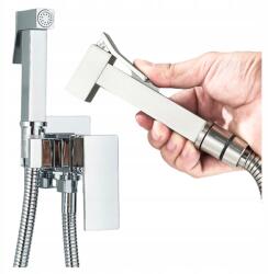 Ari Bidé Ezüst Króm Bidé Mosogató Wc Mosó Hőmérséklet Szabályozás (Bateria Bidetowa 0000034)