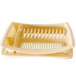 Bentom edényszárító 47x38cm tálcával Ph mix színek (280777)