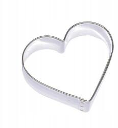  cukorvágó Szív rozsdamentes acél (10 db) (8595188500241)