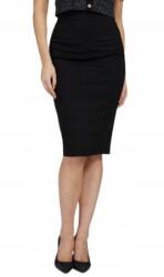 Guess Fekete Viszkóz Ceruzaszoknya Xs Gxc Béléssel