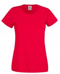 Fruit of the Loom Női póló Original T Piros méret S