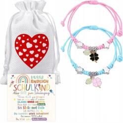 Ajándék iskoláslánynak - 2 db-os karkötő szett, Aungcshe tasak (B0F1D4N2J1)