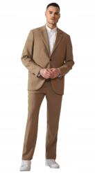 Pier One Barna Regular Férfi Öltöny Gombokkal 56 Kwg
