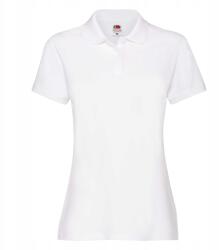 Fruit of the Loom Premium Polo Női póló Fehér méret 2XL (63-030-0)