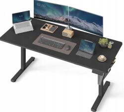 SONGMICS Elektromos íróasztal, állítható magasság, ergonomikus 160x70x120 fekete (LSD136B01)