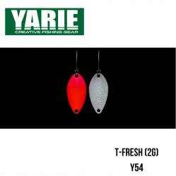 Yarie T-Fresh lengővillogó #708 Y54 (2g) (4511135993915)