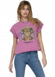 Only Póló, Size XL, rózsaszín, pamut