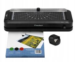 Verotech A4-es laminálógép Verotech VL-840, vágógéppel, lyukasztóval, sarokkerekítővel és fóliákkal (VL-840)