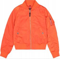 Alpha Industries Rövid Piros Bomber Kabát Zsebbel 175-185 K1H