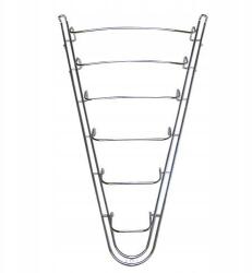  fedéltartó, zsanéros, magasság 50 cm, Cr 2926 (37503)