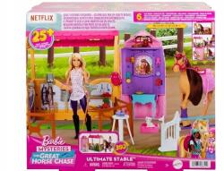 Barbie lóistálló szett+baba JDN43 /1 (JDN43)