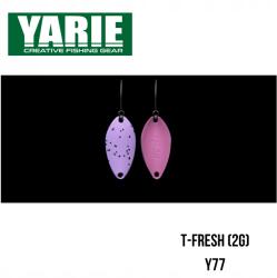 Yarie T-Fresh lengővillogó #708 Y77 (2g) (4511135993984)