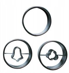 Smolik Cukorkavágó Wheel sima 3 darabos készlet (786/V)