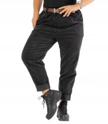 Agrafka Kordbársony chinos nadrág City Soft unisize övvel (5902601702169)