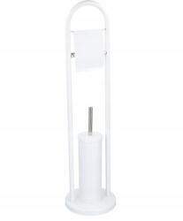 Alpina WC-papír tartó és Wc kefe rozsdamentes acél 80 cm (2831105)