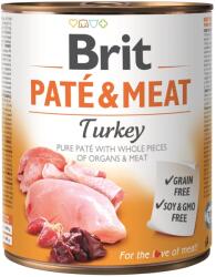 Brit Pástétom és Húsos Pulyka 6x800g